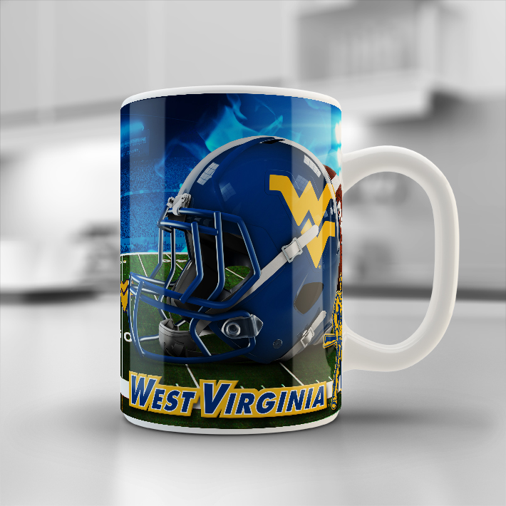 WVA football mug